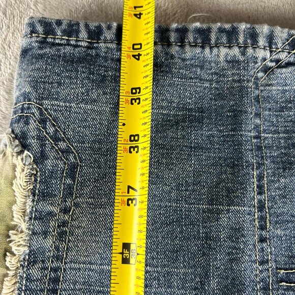 Denim Jeans Male 34 Indigo Distressed Selvedge Vintage Style 100% Cotton - Picture 8 of 8